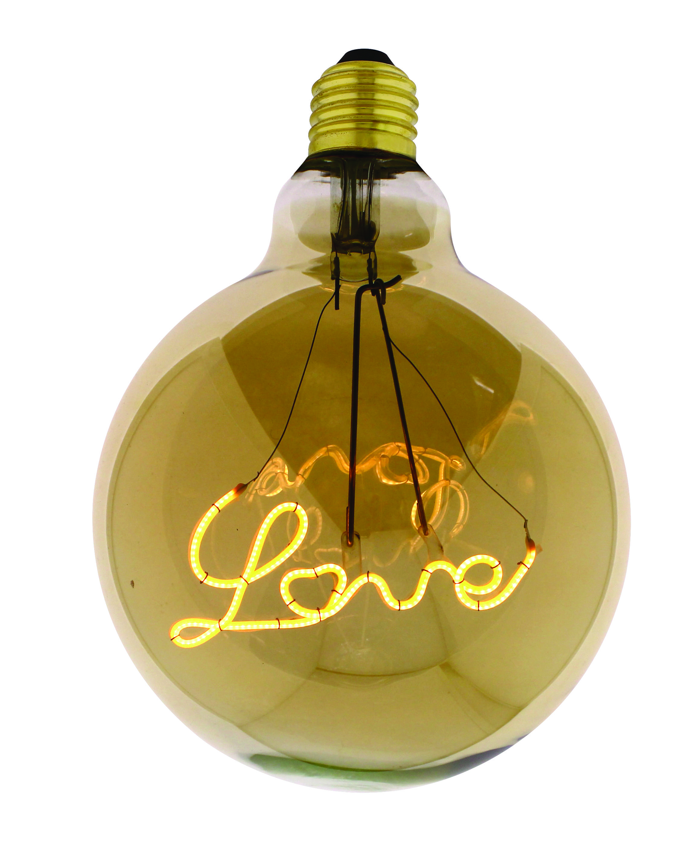 LED DL VINT FIL G125 LOVE UP 220/1240V 5W GOLD 2000K DIM-0