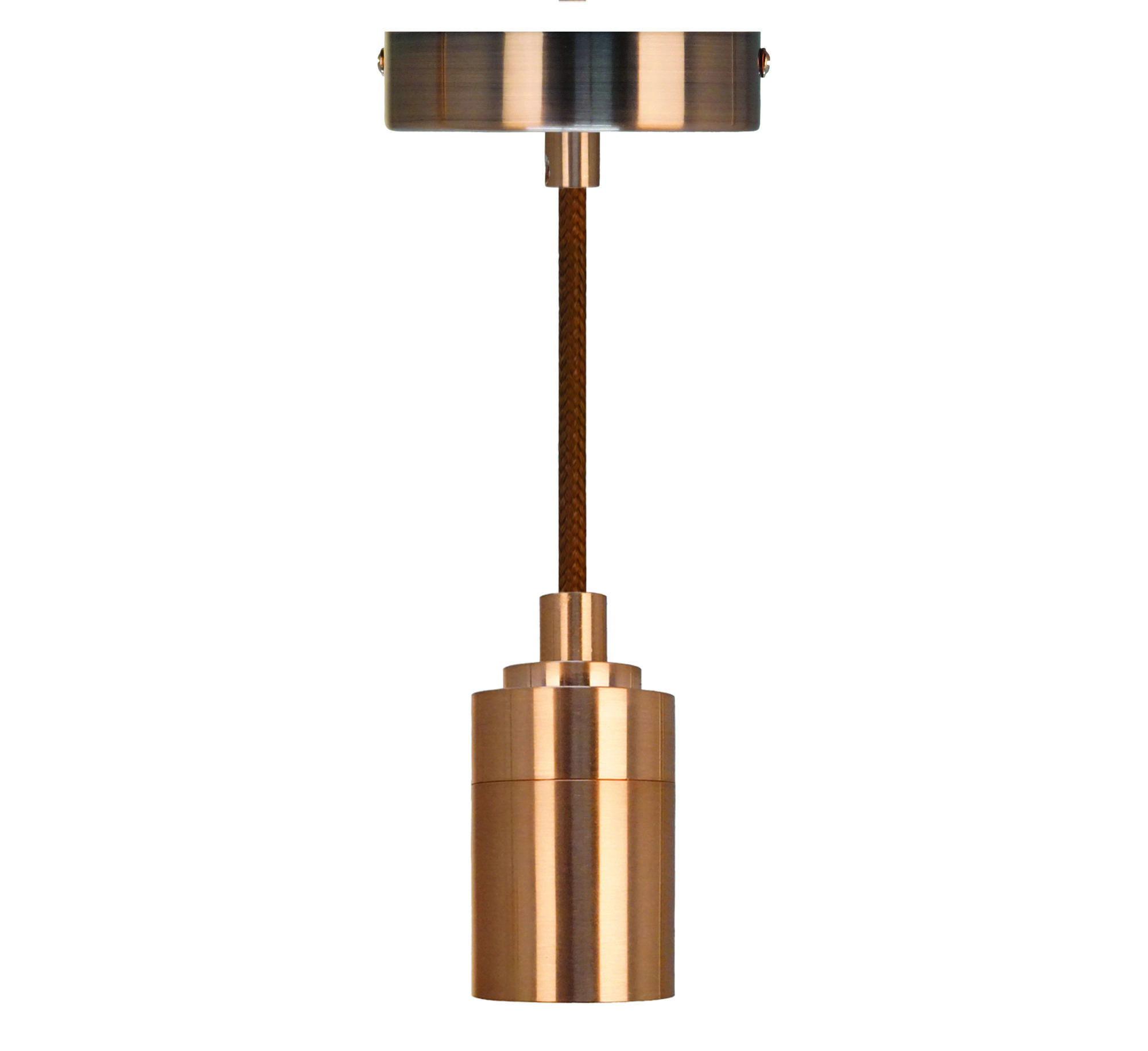 PENDEL LUXURY ELEGANCE KIT BRUSHED COPPER E27 1,5M CABLE WHISKEY-0
