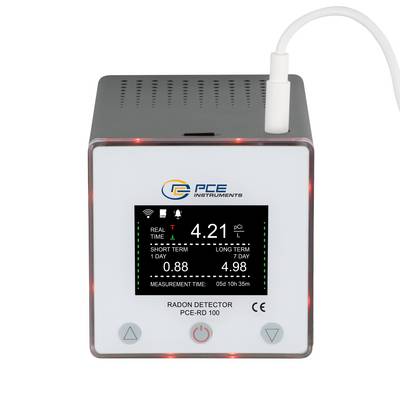 PCE Instruments Misuratore Radon con funzione datalogger Calibrato di fabbrica senza certificato-0