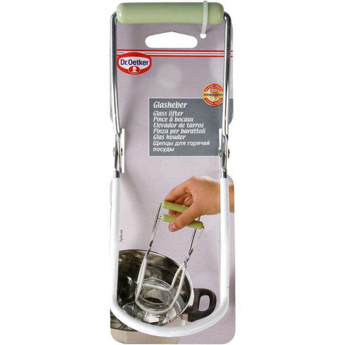 Dott. Pinza a pinza per sollevamento barattoli di vetro Oetker-4