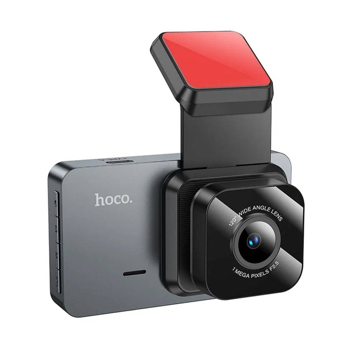 Telecamera per auto HOCO con display da 3 pollici 1280*720/30 fps DV9 grigio 200 mAh-0