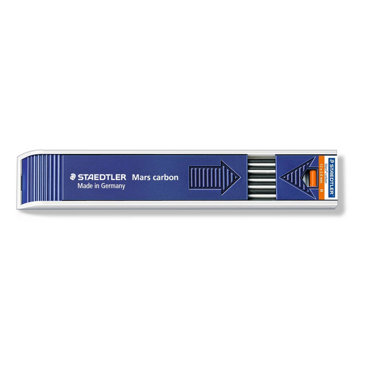 Mine Mars Carbon Staedtler - 2 mm - H - 200-H (Conf. 12)-0