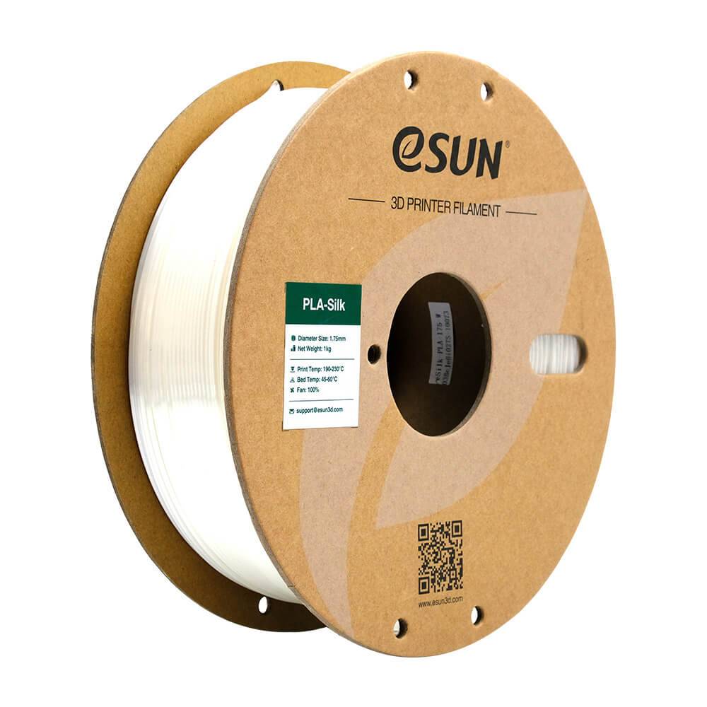 Esun EPLA-SILK 1.75mm WHITE 1kg (EPLA-SILK-P175W1)-0