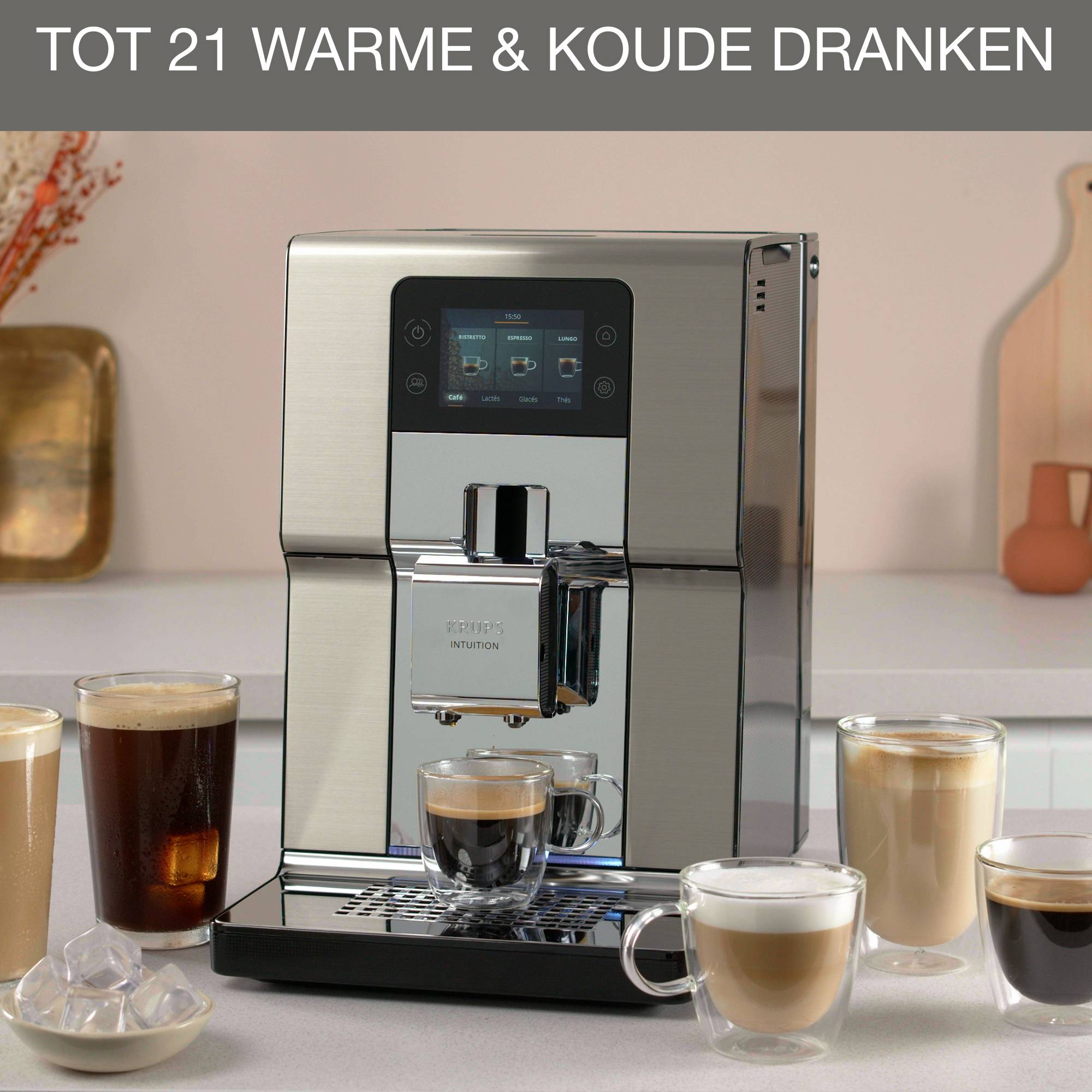 Krups Intuition Experience EA877D Automatica Macchina da caffè combi 3 L-2