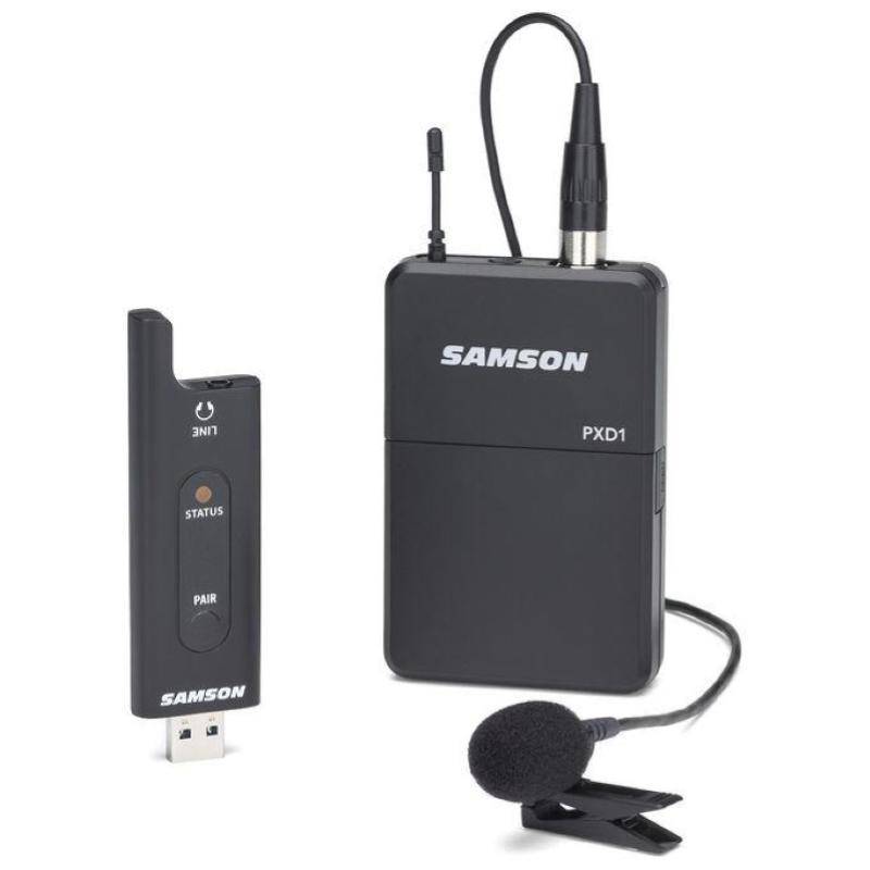 Samson XPD2 SWXPD2BLM8 series Lavalier Kit microfono Nero-0