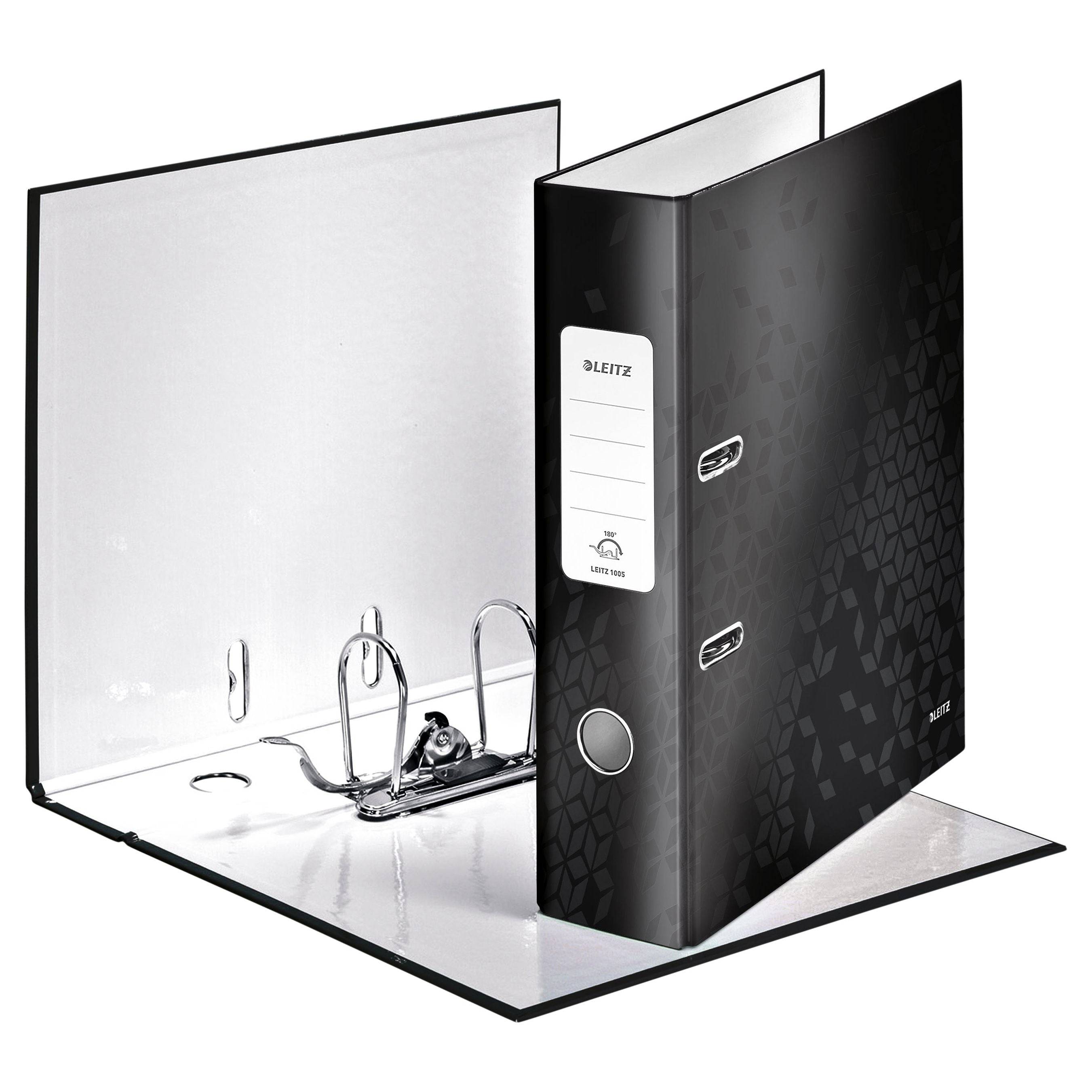 Cartella Leitz Larghezza posteriore 8 cm A4 Castello Nero-5