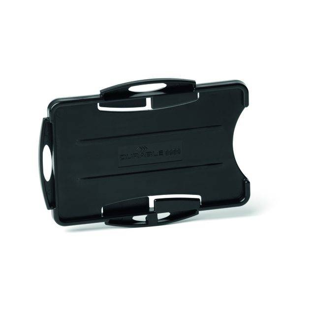 Portabadge Eco Durable - 5,4x8,7 cm - 2 Tessere - 8989-01 (Nero Conf. 10)-3