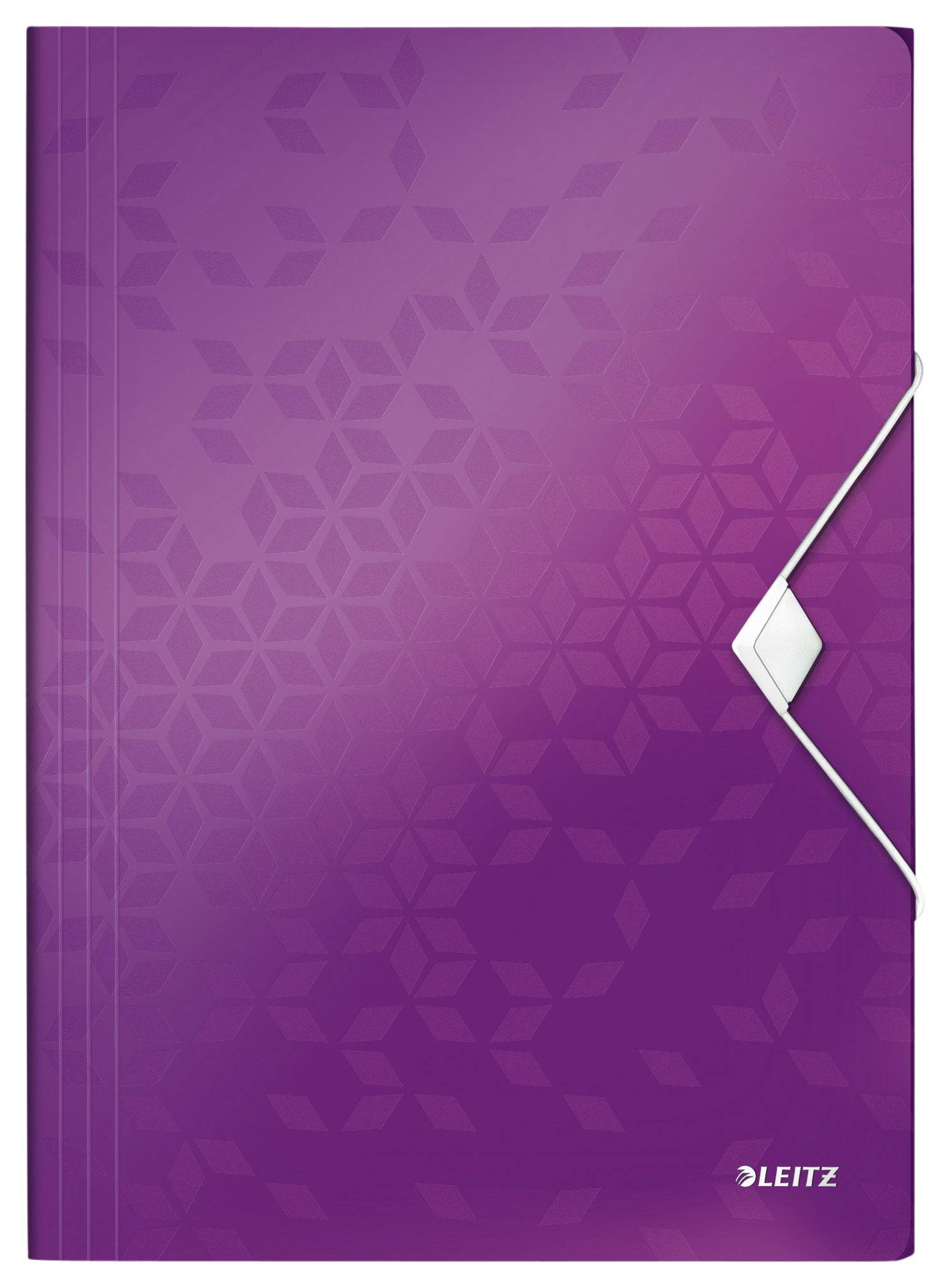 Leitz WOW Polipropilene (PP) Metallico, Viola A4-4