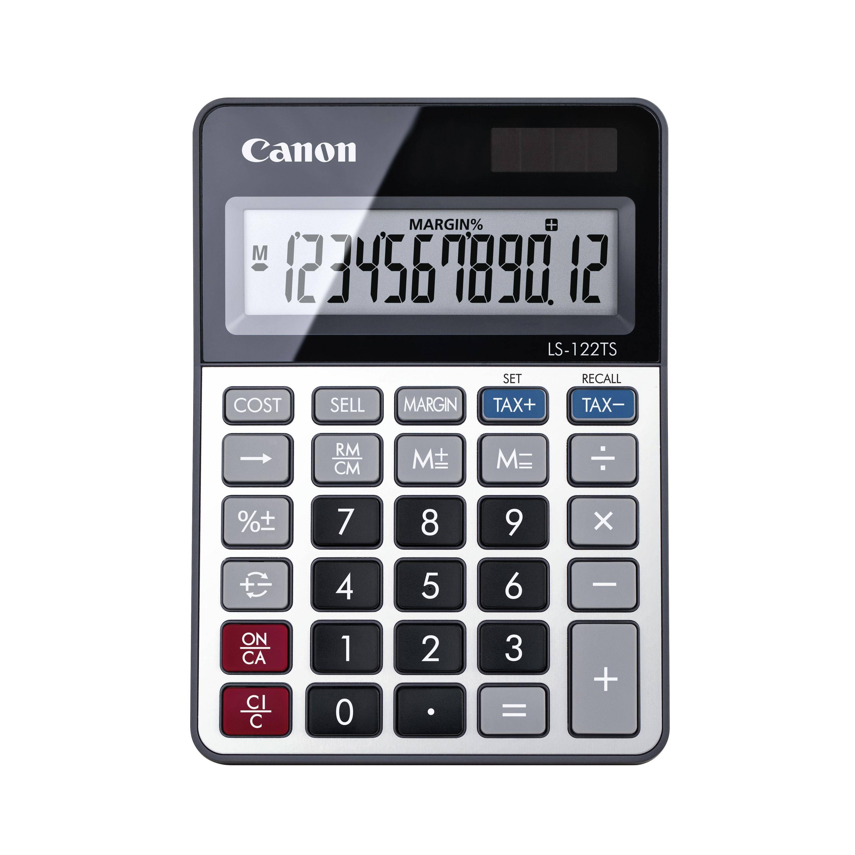 Canon LS-122TS calcolatrice Desktop Calcolatrice con display Grigio-4