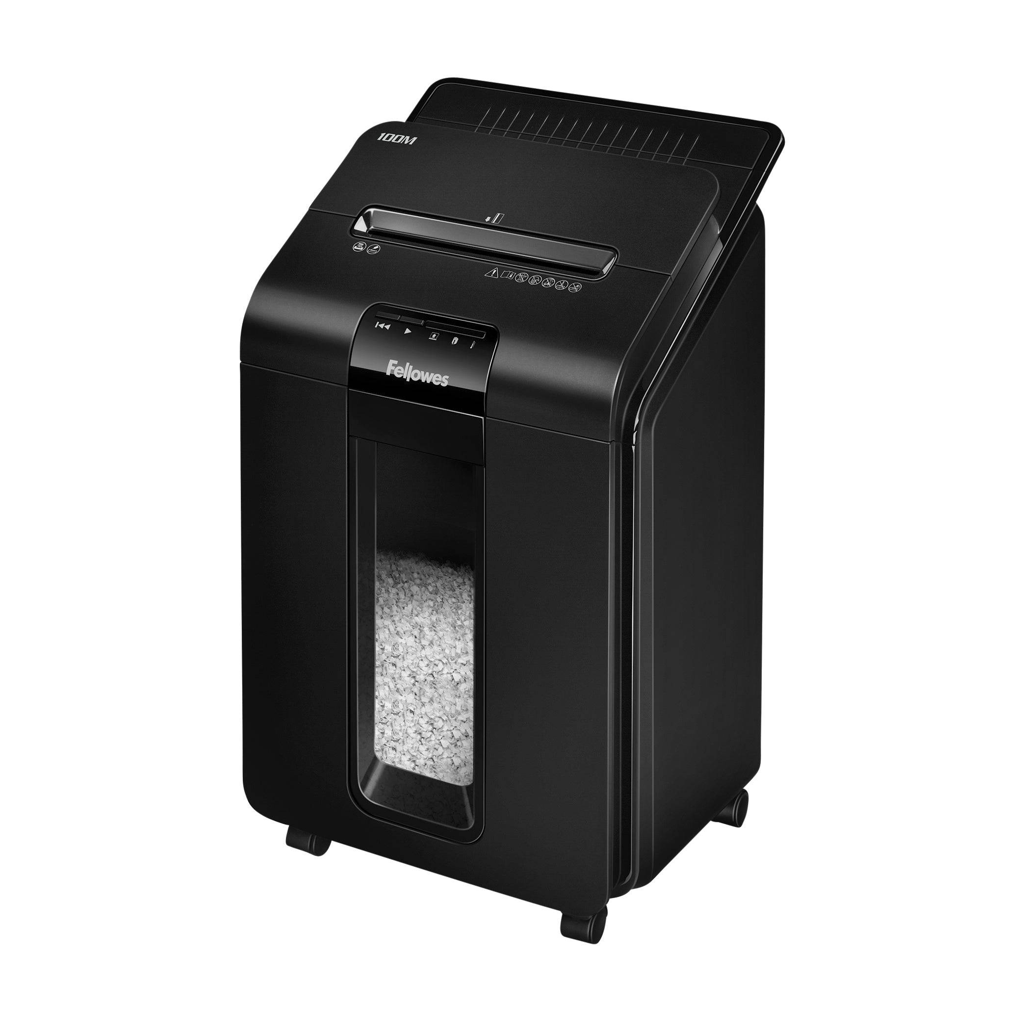 Fellowes automax 100m distruggidocumenti taglio particelle 22cm-5