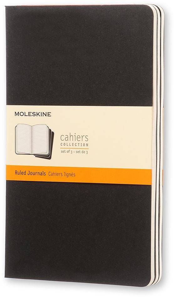 CF3CAHIER JOURNAL LARGE BLACK RULED-0