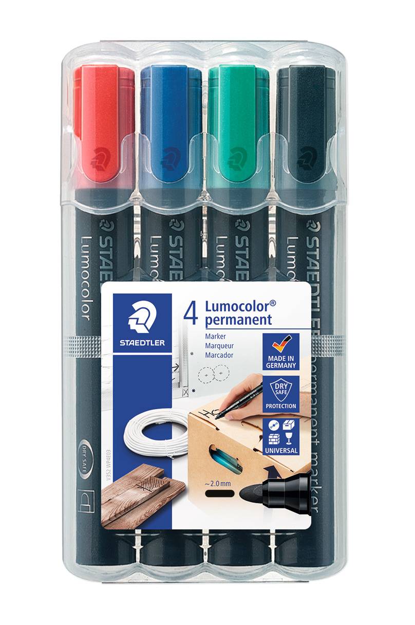 Staedtler Lumocolor Box evidenziatore (STAEDTLER Lumocolor 352 - markr - sor)-6