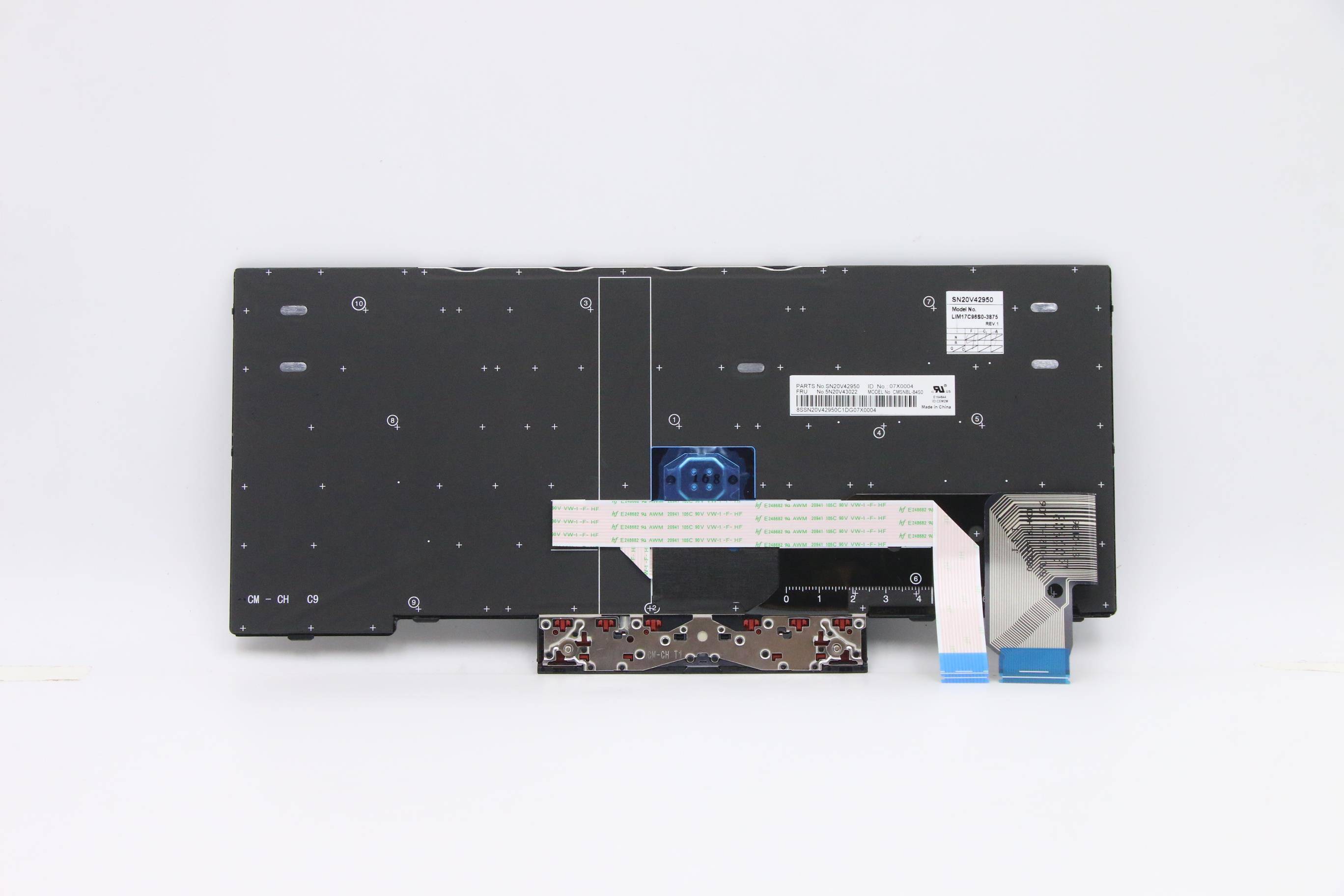 Lenovo 5N20V43048 ricambio per laptop Tastiera (CMSK-CS20,BK-BL,CHY,GER - 5N20V43048, Keyboard, Lenovo - Warranty: 6M)-1