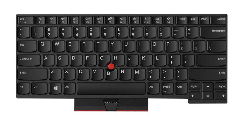 Lenovo 01HX419 - Tastatur - US Englisch - Tastatur mit Hintergrundbeleuchtung - Lenovo - Thinkpad T480 (01HX419)-1