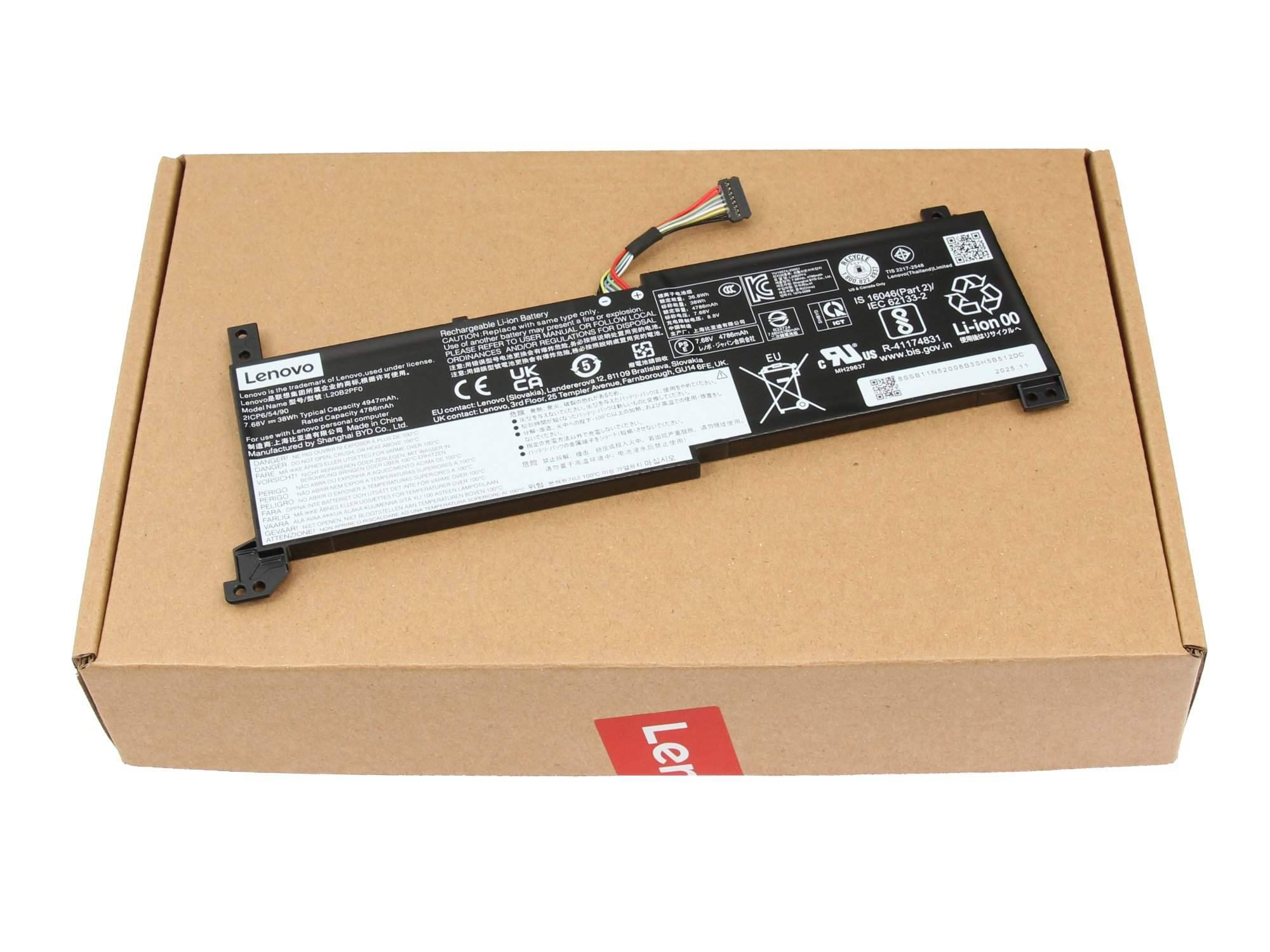 Lenovo BATTERY 2cell 38Wh 7.68V (5B11N52014)-0