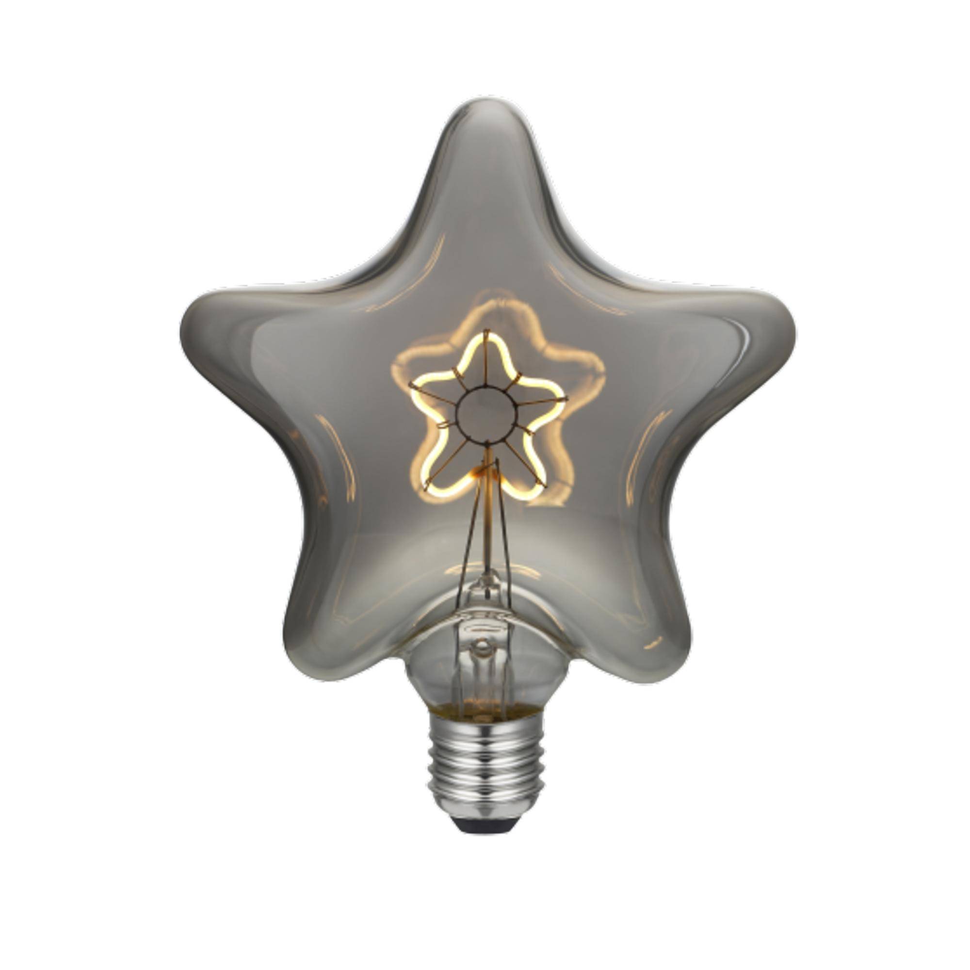 LED DL VINT FIL STAR 220/240V 3W SMOKY GREY 2000K STAR FILAMENT DIM-0