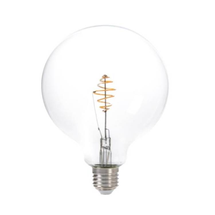LED FIL SPIRAL BEAUTY GLOBO 125 220/240V 4,5W E27 2700K CLEAR DIM-0