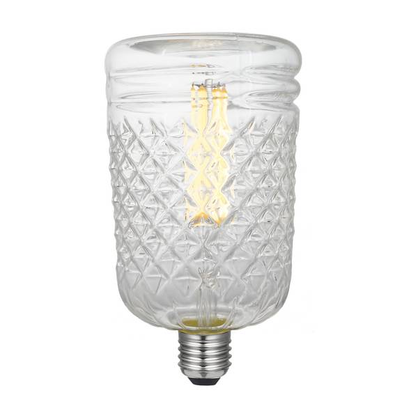 LED CRYSTAL GEA 220/240V 6W E27 CLEAR 2200K DIM