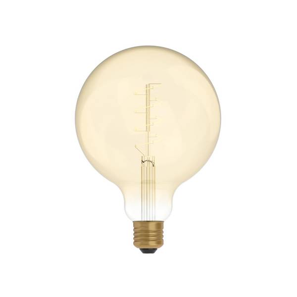 LED CARBON VINT FIL SMALL SPIRAL G125 220/230V 4W 250LM E27 GOLD 1800K DIM C07