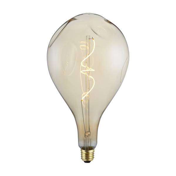 LED DL VINT FIL A165 BUMPED II (700211) 220/240V 5W GOLD 2000K SPIRAL DIM