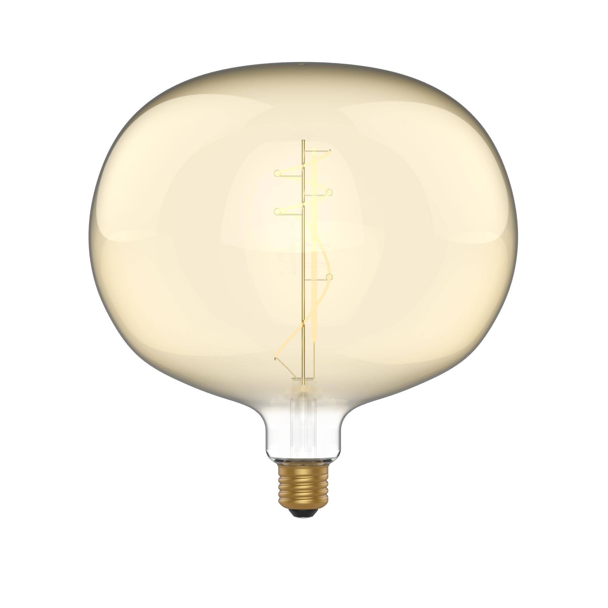 LED VINT FIL HL ELLIPSE 220 220/230V 8,5W 806LM E27 GOLD 2200K DIM H05-0