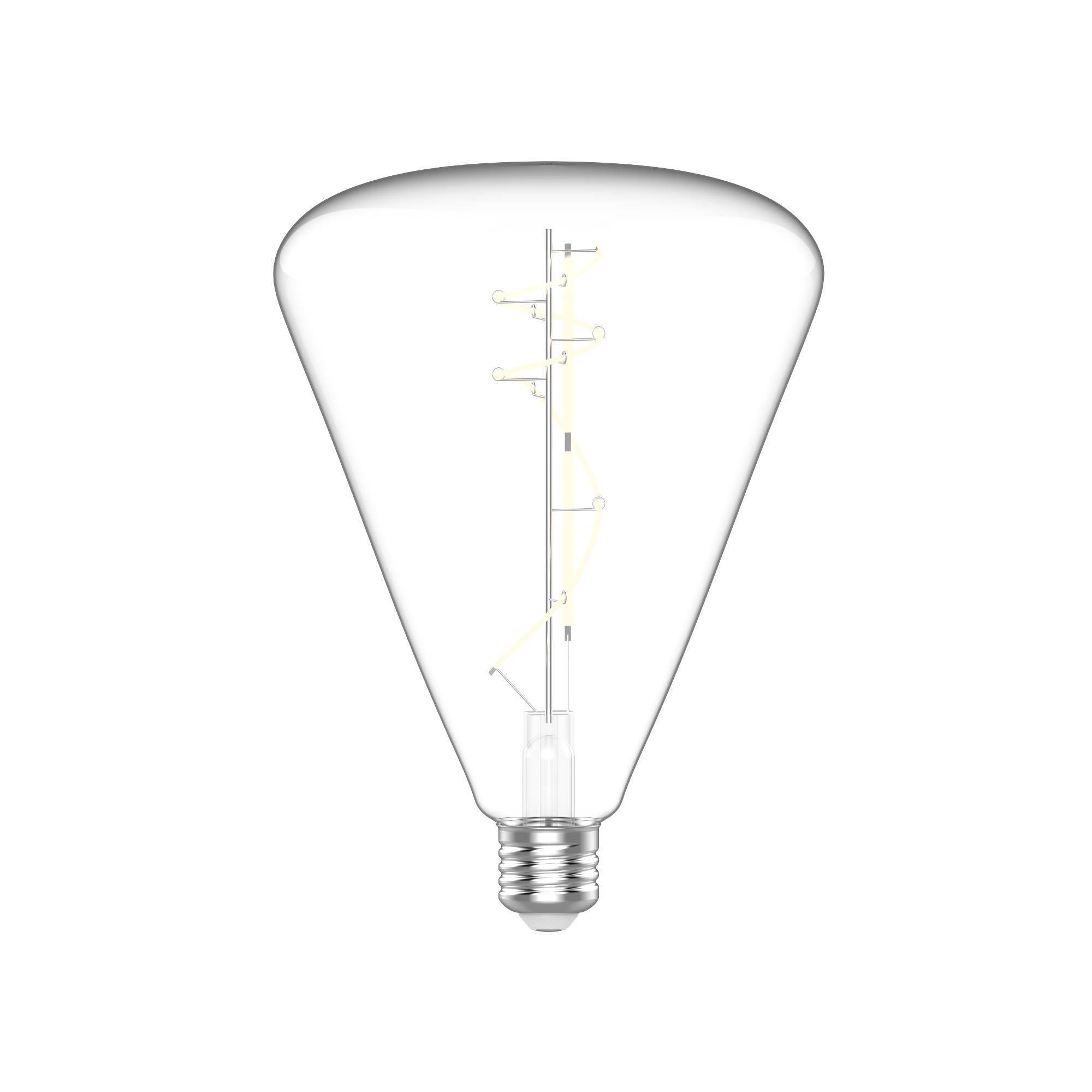 LED VINT FIL HL CONE 140 220/230V 10W 1100LM E27 CLEAR 2700K DIM H03-0