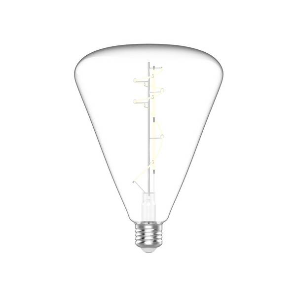 LED VINT FIL HL CONE 140 220/230V 10W 1100LM E27 CLEAR 2700K DIM H03