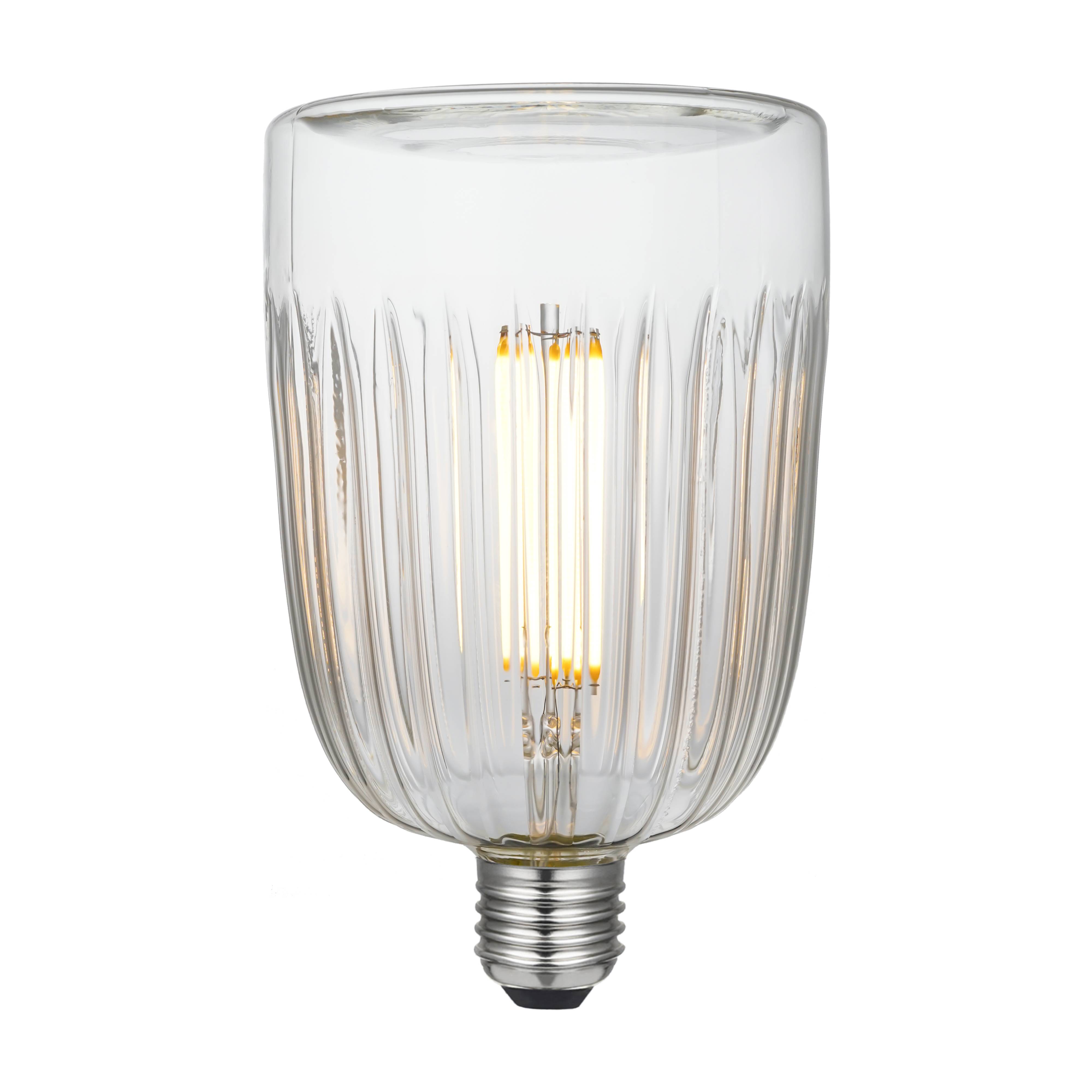 LED CRYSTAL TICHE 220/240V 6W E27 CLEAR 2200K DIM-0