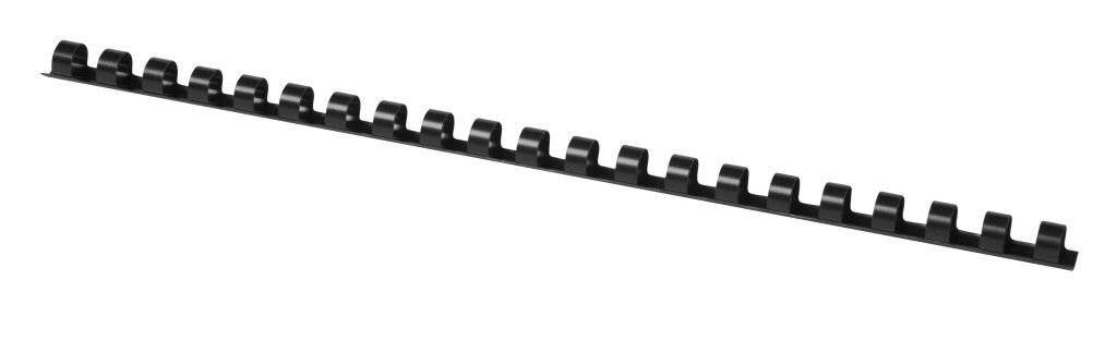 Dorsi a spirale Q-Connect A4 nero 10 mm fino a 65 fogli Conf. 100 pezzi - KF24020-0