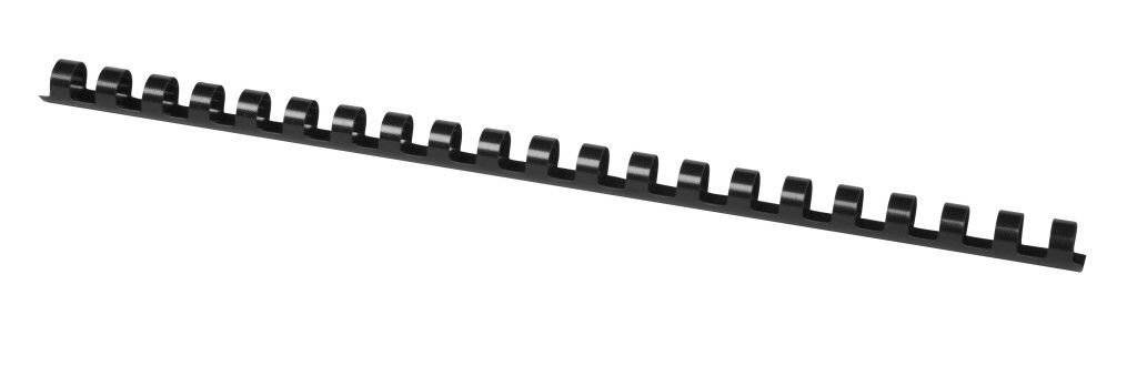 Dorsi a spirale Q-Connect A4 nero 12 mm fino a 95 fogli Conf. 100 pezzi - KF24022-0