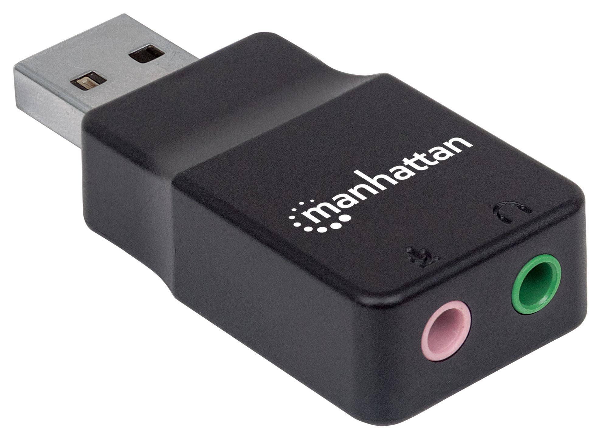 SCHEDA AUDIO USB HI-SPEED STEREO MANHATTAN-0