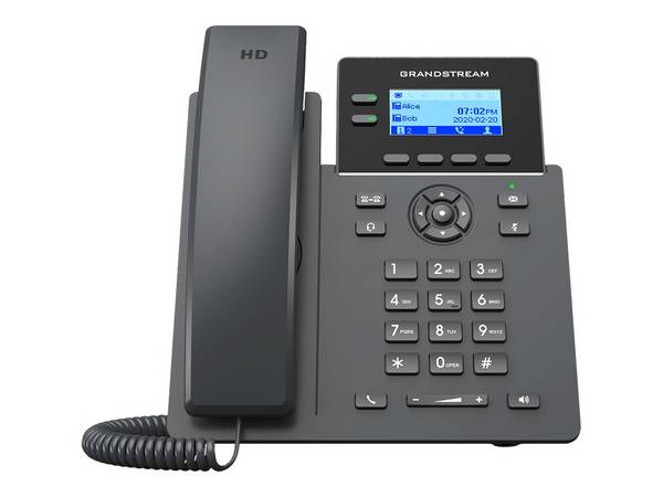 Telefono IP di livello carrier Grandstream SIP GRP-2602W (WiFi integrato)