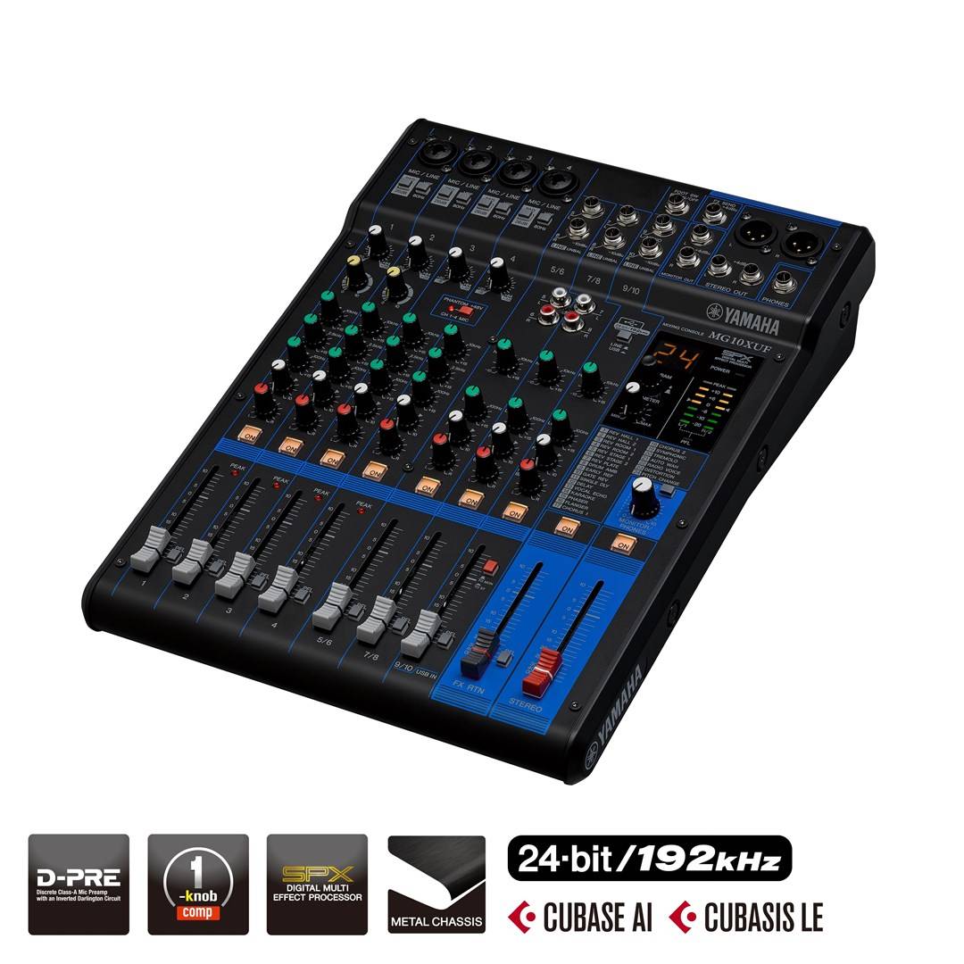 Mixer a 10 canali Yamaha MG10XUF-1