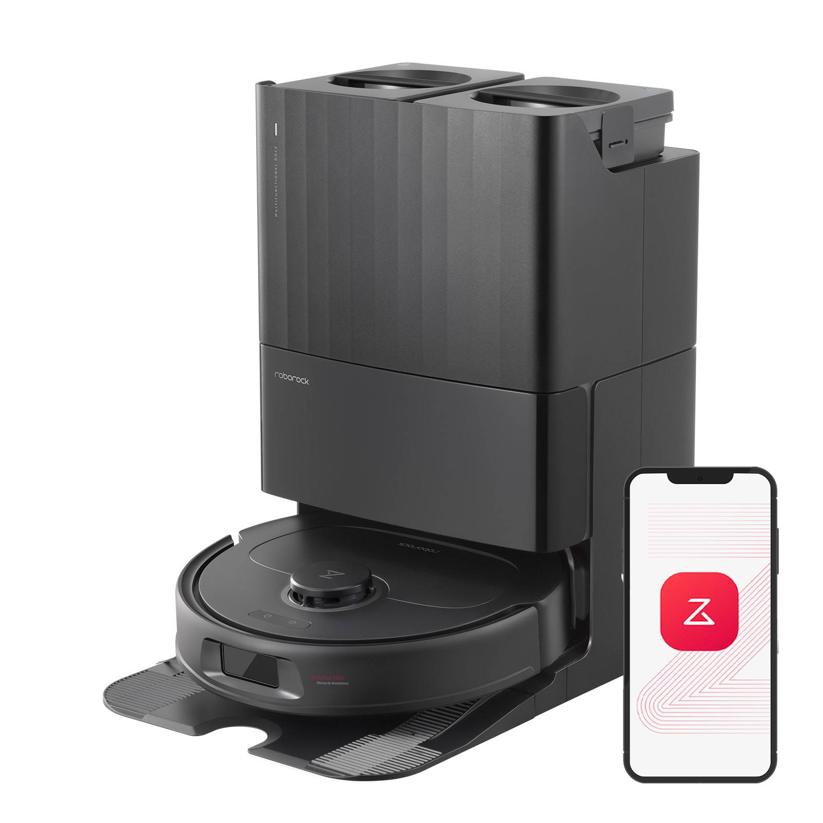 Roborock Qrevo Plus Robot Vacuum Cleaner black-4