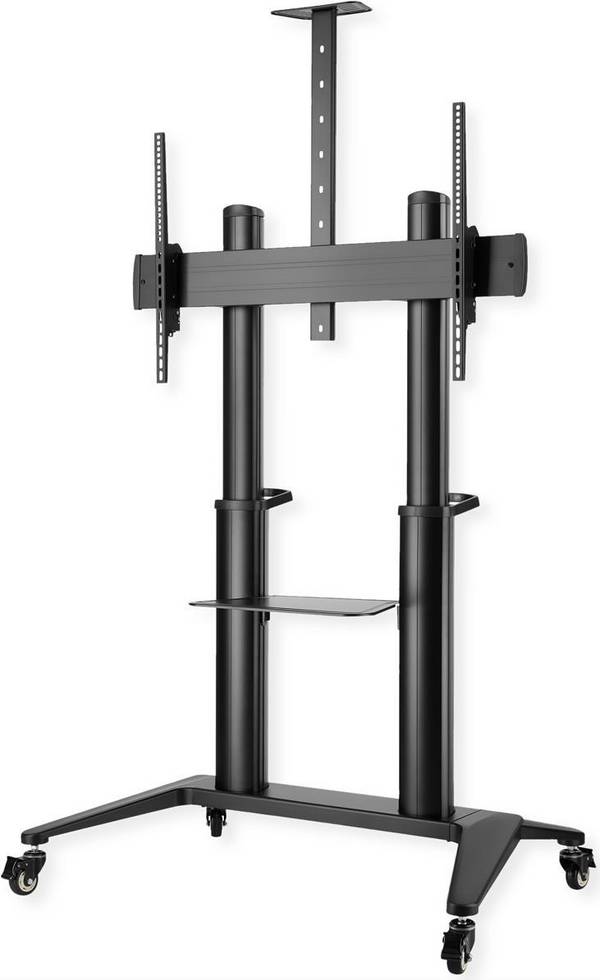 ROLINE/VALUE 17.03.1263-1 STAFFA  PAVIMENTO PER TV 70-120 LOAD 140KG 1000X600 CON RUOTE