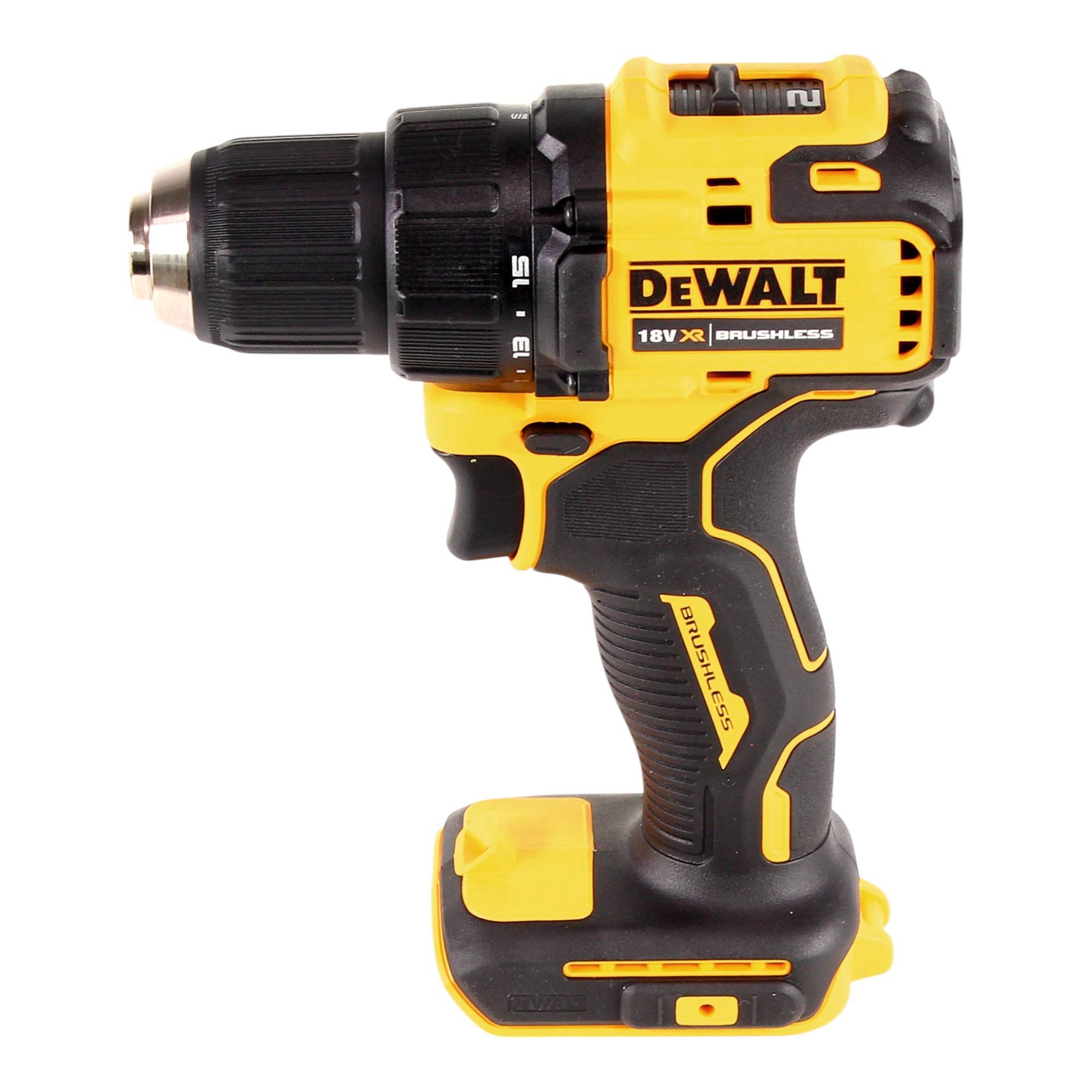 DeWALT DCD708D2T-QW - Bohrer/Schrauber - schnurlos - 2 Geschwindigkeiten - Bohrfutterschlüssel 13 mm - 65 N·m - 2 Akkus-1