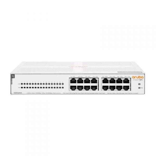 HPE SWITCH ARUBA ISTANT ON R8R48A UNMANAGED 16 PORTE POE (SCATOLA APERTA)-0