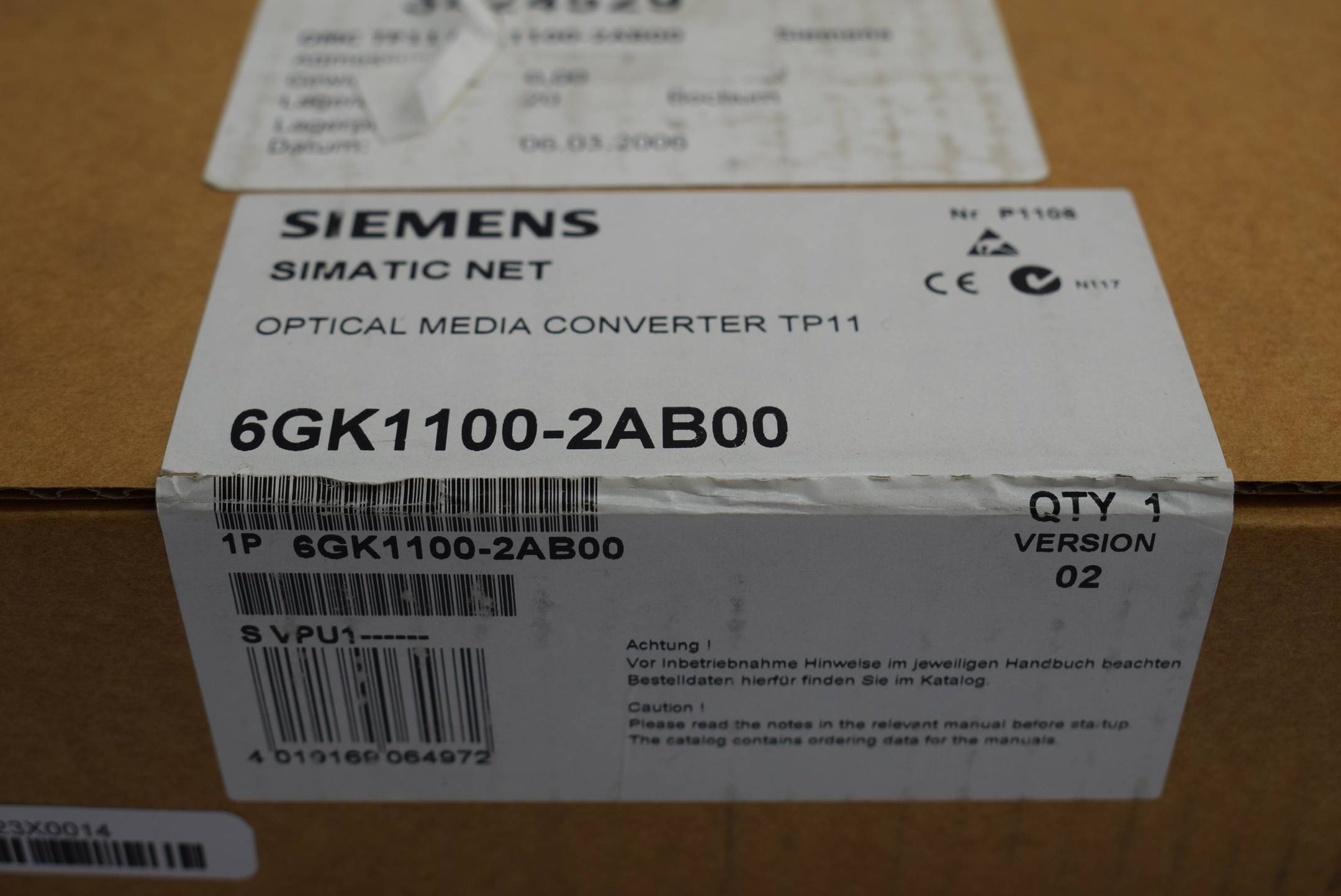 SIEMENS 6GK1 100-2AB00 (EAN:4019169064972)