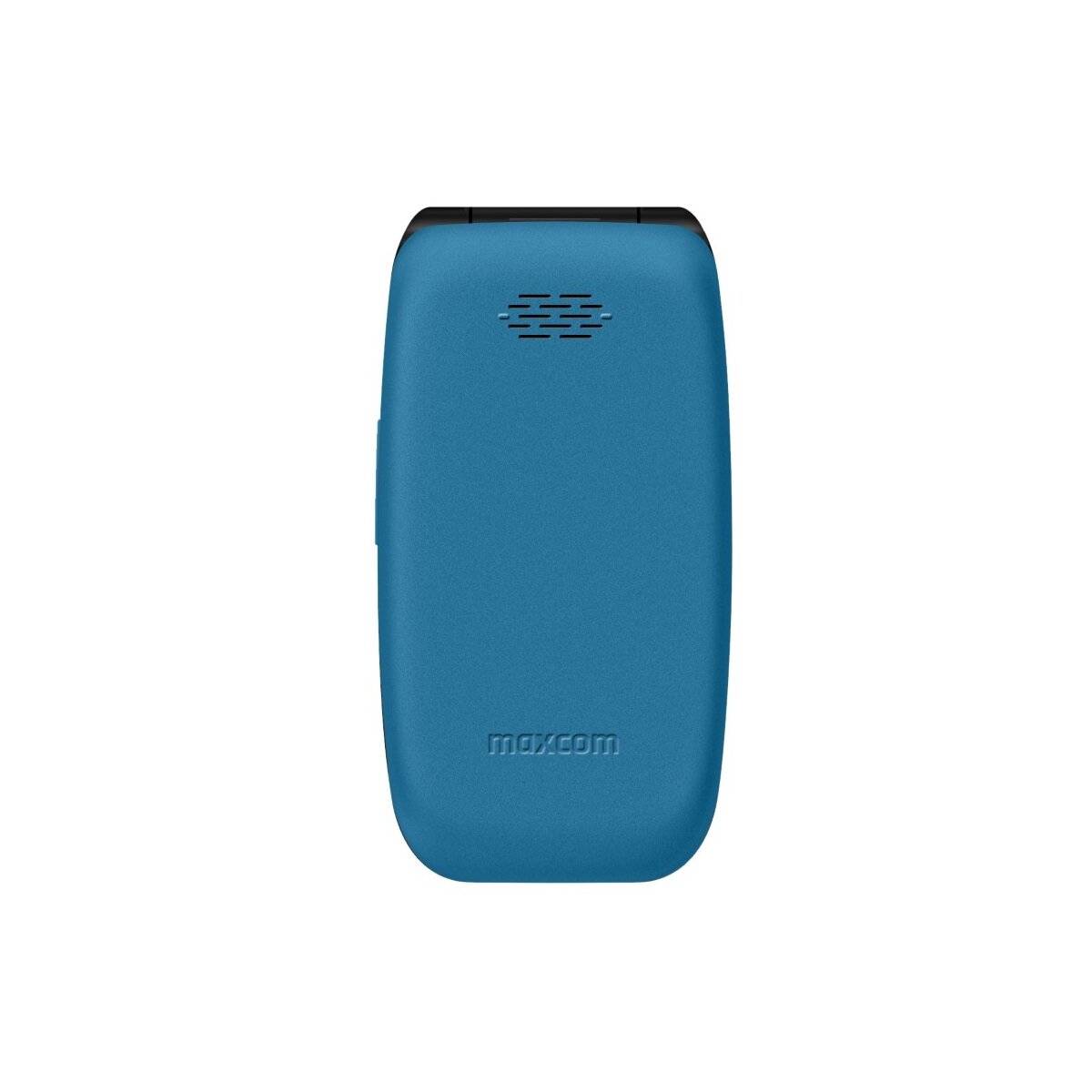 Maxcom Comfort MM828 4G Telefono a conchiglia blu con ampio display, pulsante SOS e connettività 4G-1