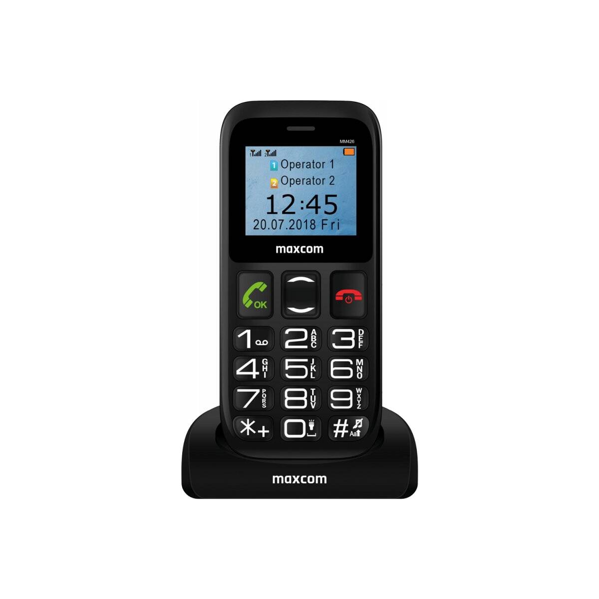 Maxcom Comfort MM426 Telefono cellulare per anziani con display da 1,77 pollici e pulsante SOS-0