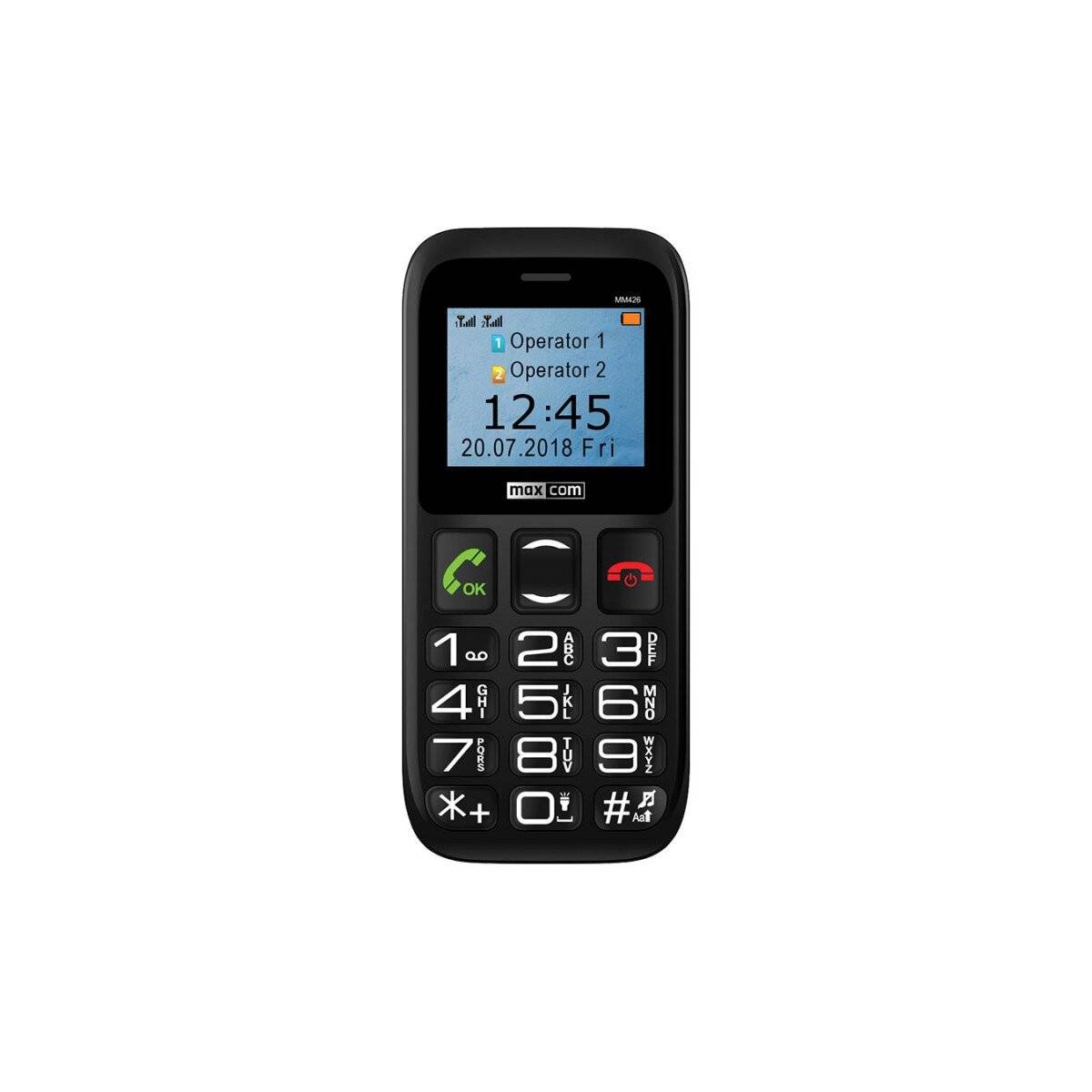 Maxcom Comfort MM426 Telefono cellulare per anziani con display da 1,77 pollici e pulsante SOS-1
