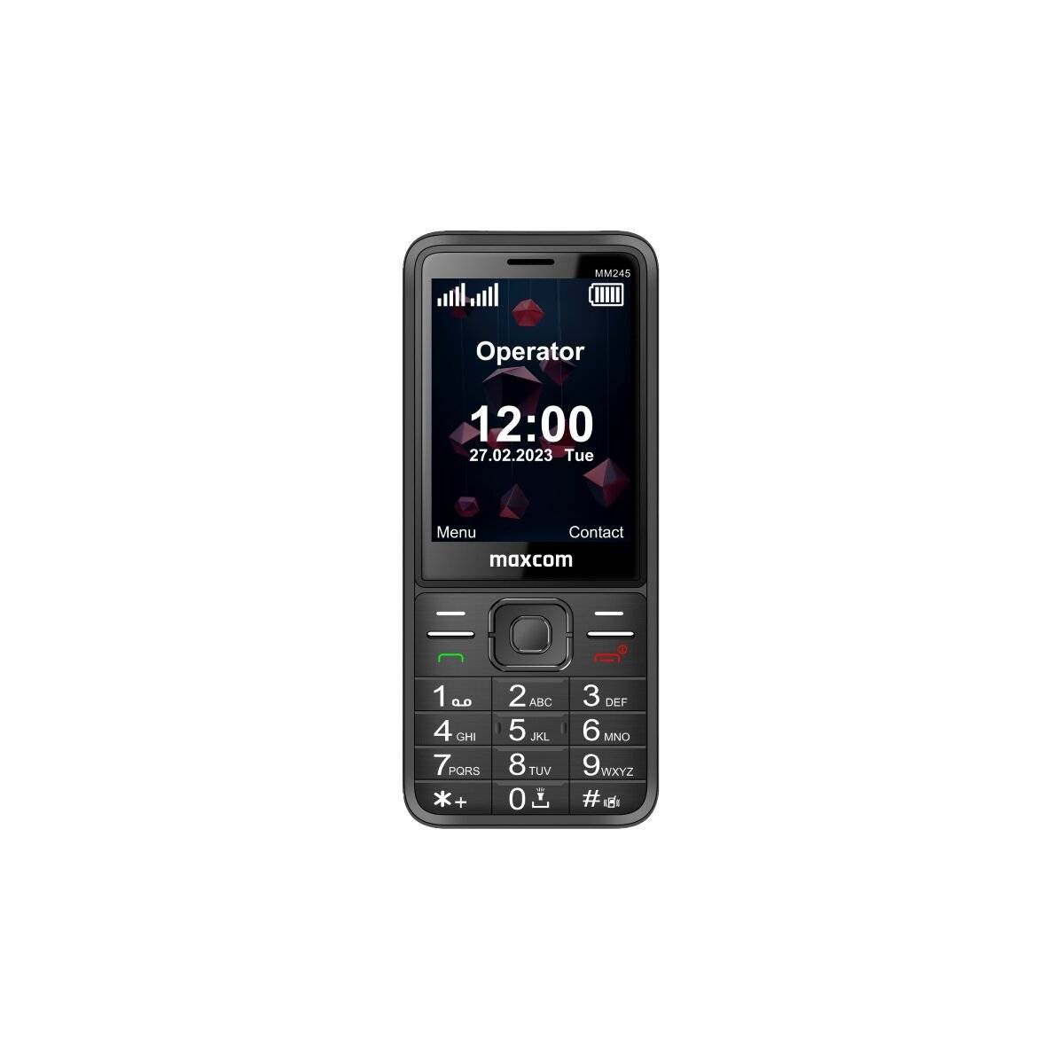 Cellulare Maxcom Classic MM245 4G compatto dual SIM con display da 2,8 pollici e porta USB-C-0