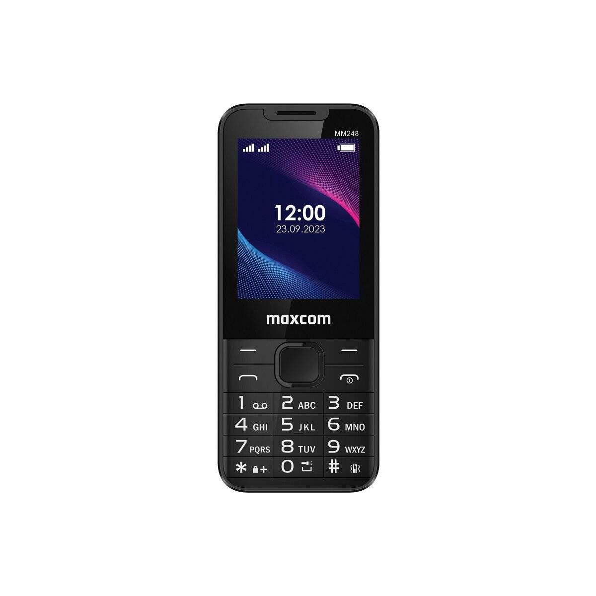 Maxcom Classic MM248 4G Cellulare dual SIM compatto con display da 2,4 pollici e connettività 4G-0