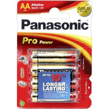 MITUTOYO, 011037, Batteria, LR6, 1,5V, 4 pezzi.