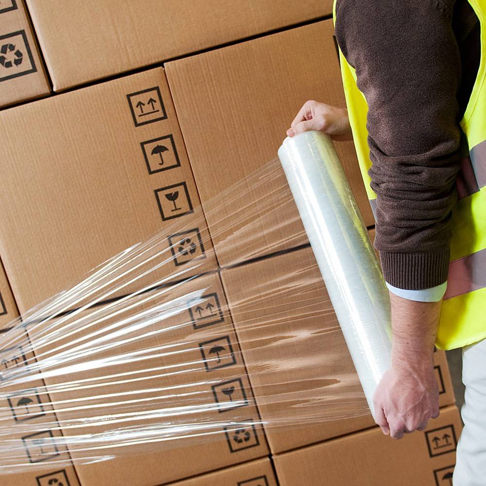 1 X Rotolo Bobina Film Estensibile 50cm Trasparente 2,2kg 160m 23 Micron Pallet-3