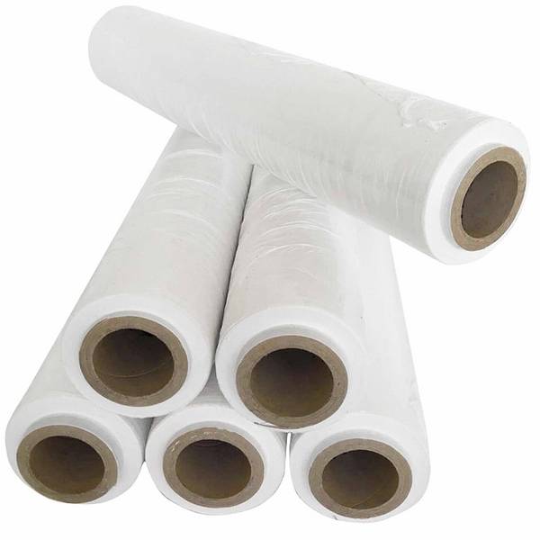 6 X Rotolo Bobina Film Estensibile 50cm Bianco 2,2kg 160m 30 Micron Imballaggi