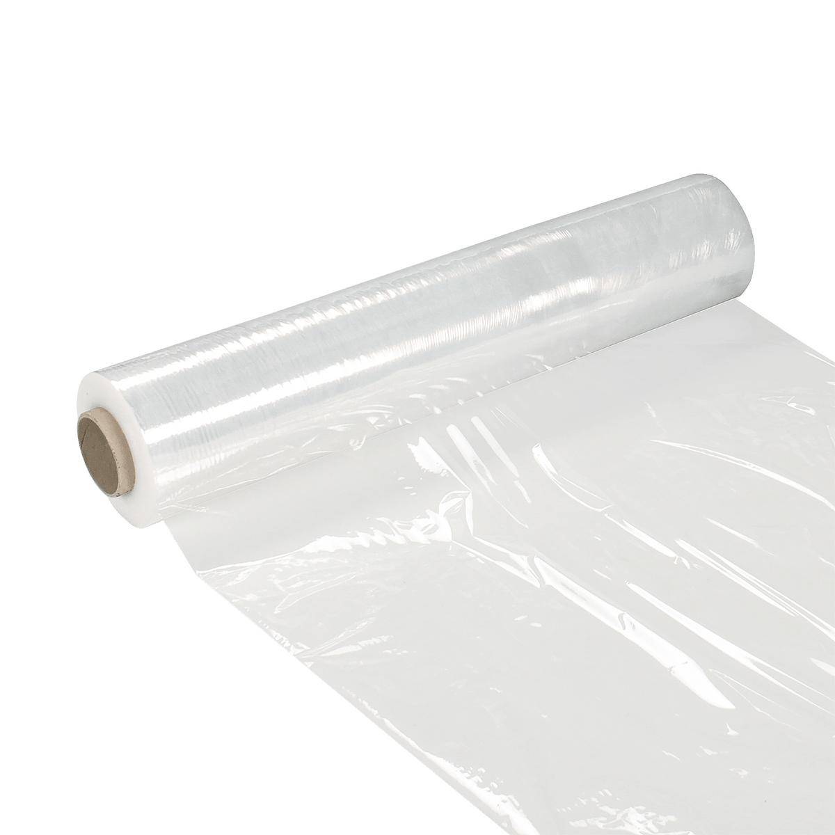 1 X Rotolo Bobina Film Estensibile 50cm Bianco 2,2kg 160m 30 Micron Imballaggi-3