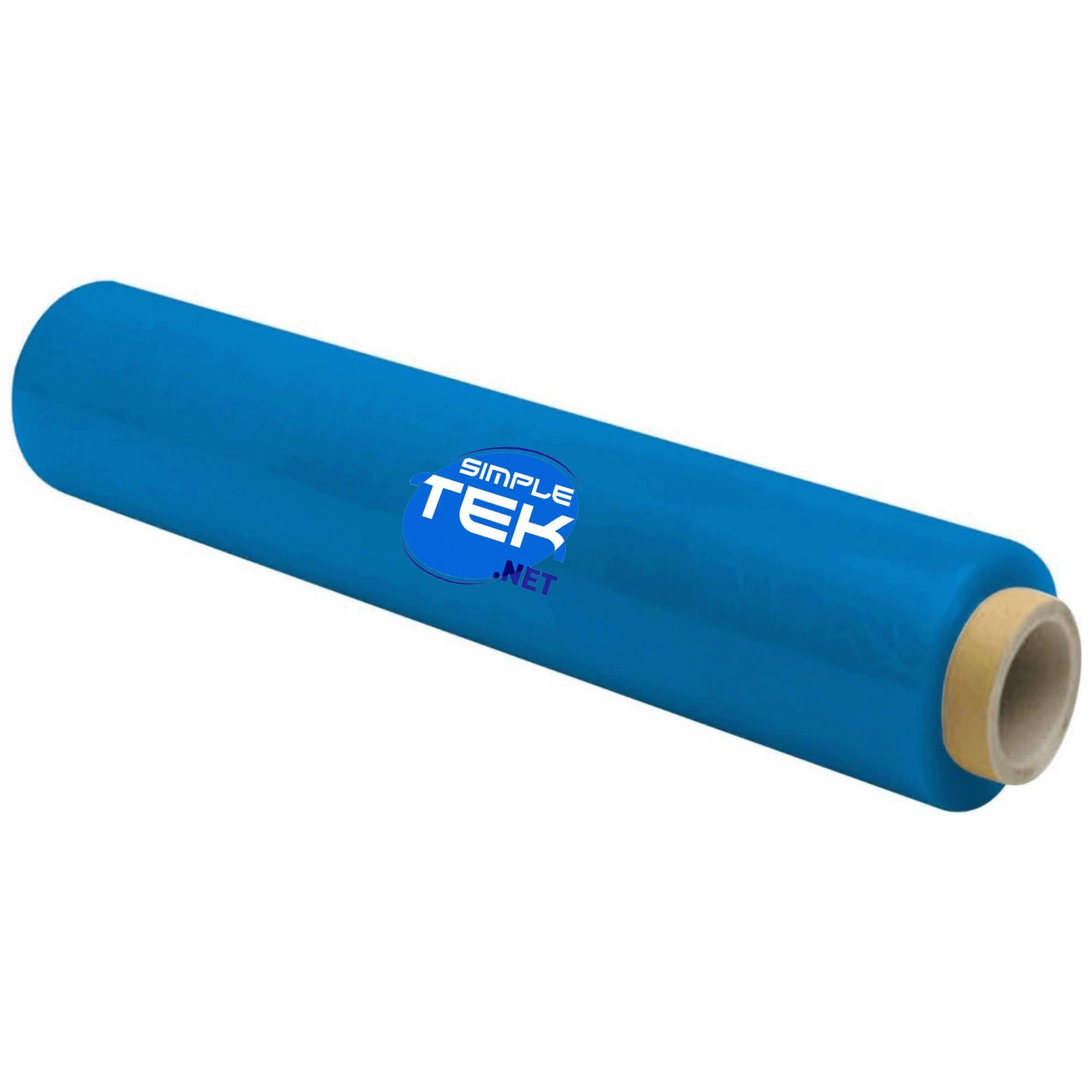 1 X Rotolo Bobina Film Estensibile 50cm Azzurro 2,2kg 160m 30 Micron Imballaggi-0