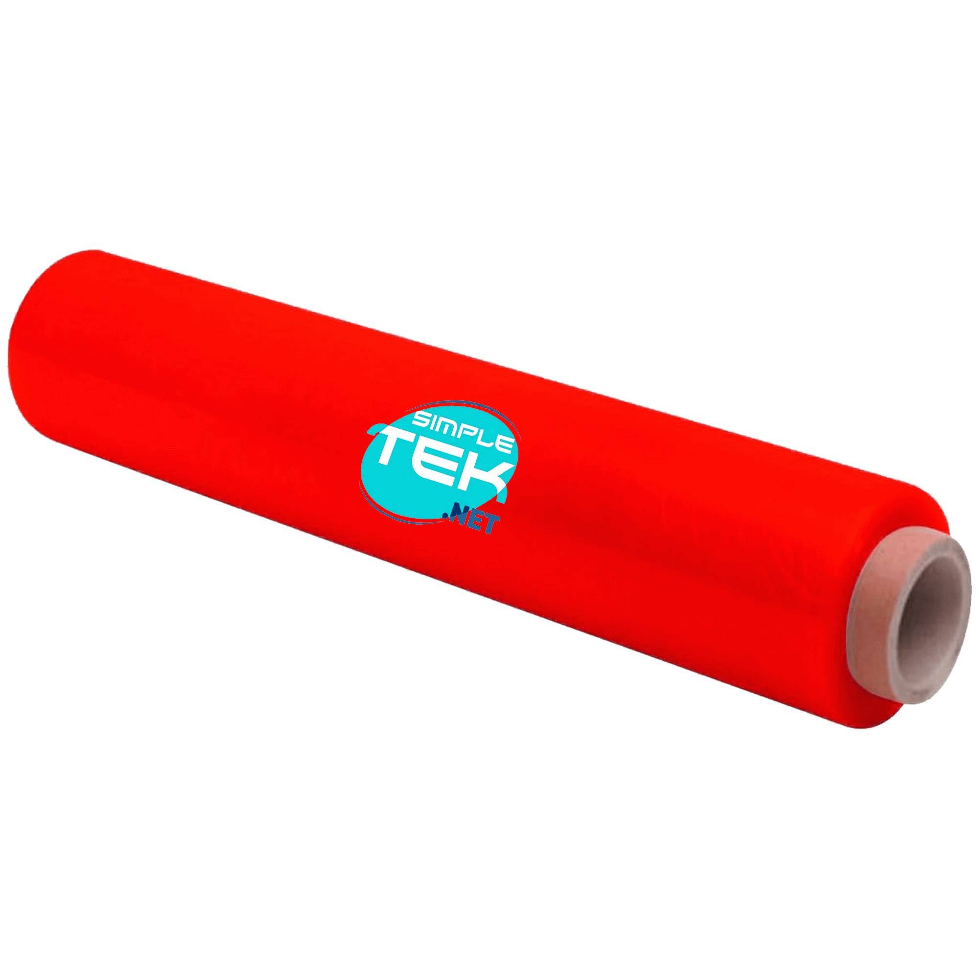 1 X Rotolo Bobina Film Estensibile 50cm Rosso 2,2kg 160m 30 Micron Imballaggi-0
