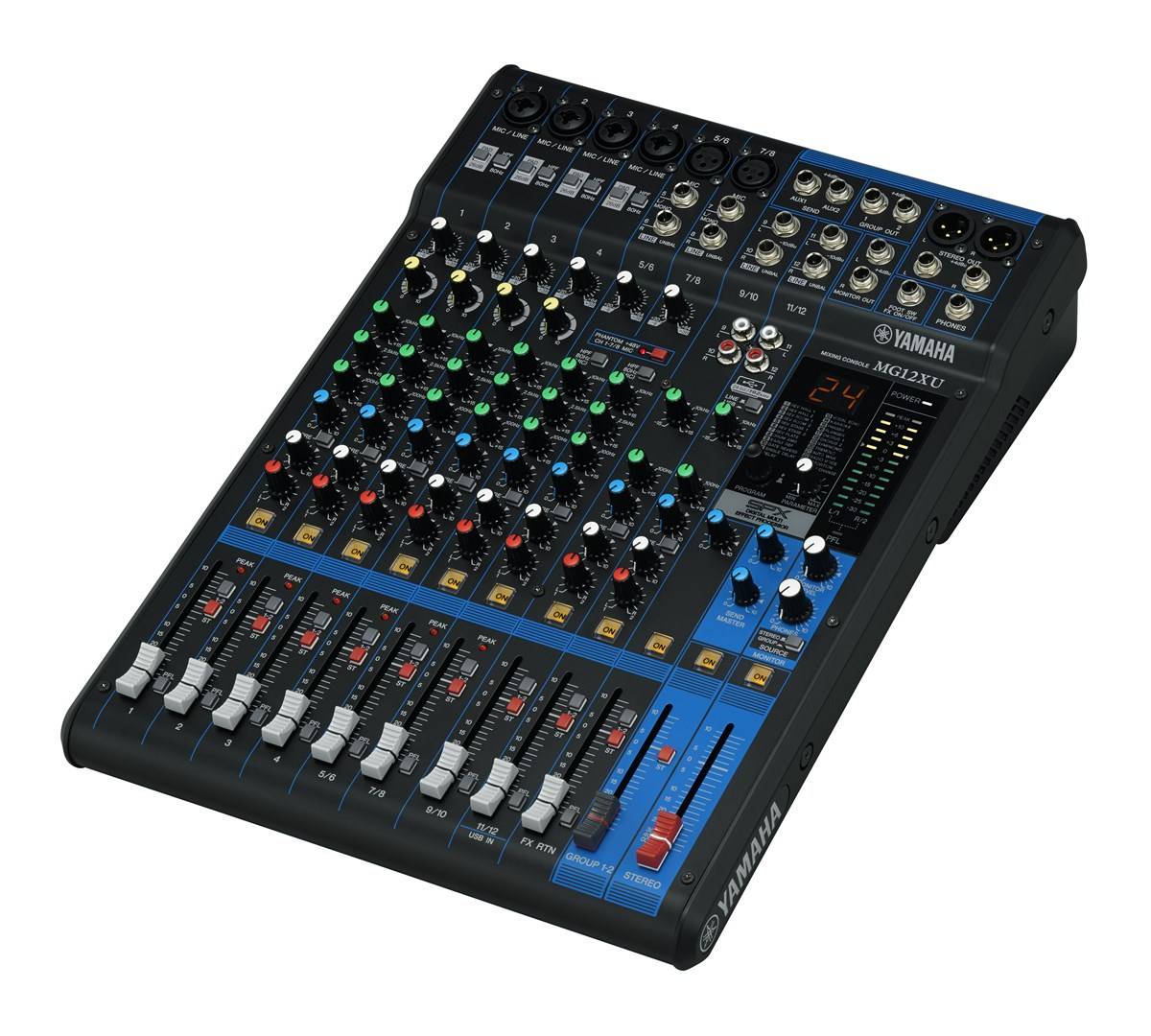 Yamaha MG12XU audio mixer 12 channels-1